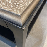 Baker Furniture Billie Sofield Textured Stone Top COFFEE/COCKTAIL TABLE 50w30d20h