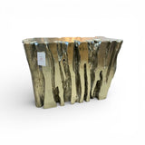 Freeform Silver Leaf Console CONSOLE TABLE 51w14d34h