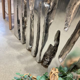 Freeform Silver Leaf Console CONSOLE TABLE 51w14d34h