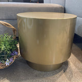 Ervin Gold Metal Bunching Table END/SIDE TABLE 18d16h