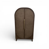 Lula and Georgia Suzette CABINET Smoked Oak 43w17d78.5h