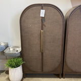 Lula and Georgia Suzette CABINET Smoked Oak 43w17d78.5h