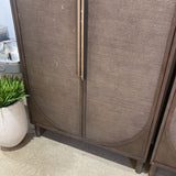 Lula and Georgia Suzette CABINET Smoked Oak 43w17d78.5h