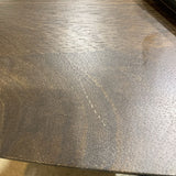 Terra Oval Fluted Lift-Top COFFEE/COCKTAIL TABLE Dark Brown 48w28d15h