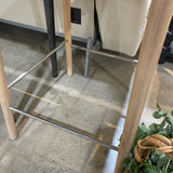 Four Hands Maddie Counter Height BAR/COUNTER STOOL Natural 17w19d35h