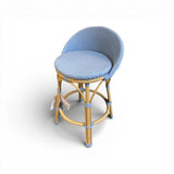 Tobias Low Back Counter Stool OUTDOOR 17d31.5h