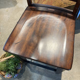 Wood Slat Back Counter Height BAR/COUNTER STOOL 18w18d42h