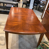 Rectangular Wood w/ 18" Leaf DINING TABLE 70w40d30h