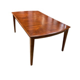 Rectangular Wood w/ 18" Leaf DINING TABLE 70w40d30h