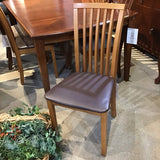 Skovby Traditional Slat Back DINING CHAIRS 18w18d37h