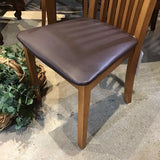 Skovby Traditional Slat Back DINING CHAIRS 18w18d37h