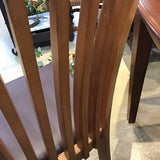 Skovby Traditional Slat Back DINING CHAIRS 18w18d37h