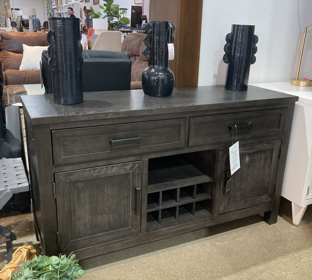 Homelegance Orem Antique Black Server BUFFET/SIDEBOARD 54w18d31.5h