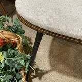 Four Hands Jared DINING CHAIRS Oak/Linen 20w21d32h