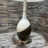 Uttermost Tanali Honed Charcoal Concrete & Marble w/ Drum Shade TABLE LAMP 15d29h