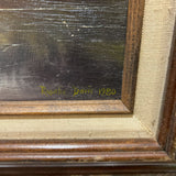 Framed Serene Landscape ART WORK 24x21