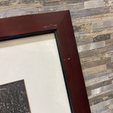 Linocut Female Form Print ART WORK 20Wx20H