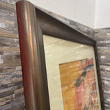 Custom Framed Modern Abstract Print ART WORK 31Wx31H