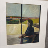 Woman in Profile By Richard Diebenkorn 1958 Print ART WORK 22Wx24H