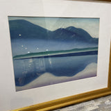 Lake George By Georgia O'Keefe Print ART WORK 24Wx20H
