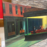 Edward Hopper Nighthawks 1942 Print on Canvas ART WORK 40Wx26H