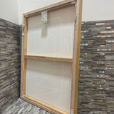 Modern Minimalist Line Drawing Print on Canvas ART WORK 30Wx40H