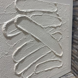 Hand Embellished Modern Abstract on Canvas ART WORK 24Wx24H