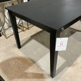 Mooring Rectangular DINING TABLE Black 59w35.5d29h