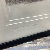 Stephen G Maka Signed / Numbered Barn in Winter Photograph ART WORK 24Wx18H