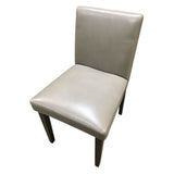 West Elm Porter Leather DINING CHAIRS 19.5w21d34h