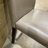 West Elm Porter Leather DINING CHAIRS 19.5w21d34h