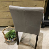 West Elm Porter Leather DINING CHAIRS 19.5w21d34h
