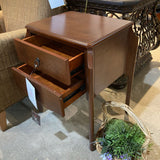 Wilshire 2-Drawer SIDE TABLE 22w18d27h