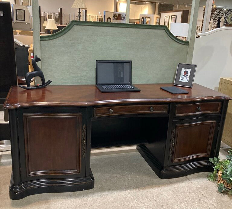 Hooker Furniture Executive Two-Door DESKS 76w24d30h