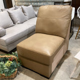Bandon Toffee Armless Chair CHAIR 26w39d41h