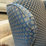 Bassett Upholstered Patterned Wingback CHAIR 28w26d42h