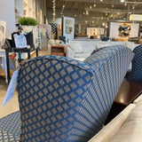 Bassett Upholstered Patterned Wingback CHAIR 28w26d42h