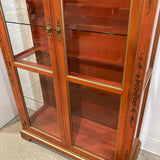 Illuminated French Empire Curio CABINET 41w15d87h