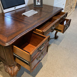 Sligh Vintage Ellis Execute Mahogany Desk DESKS 60w30d30h