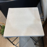 Summer Classics Italia Stone & Wrought Iron END/SIDE TABLE 18w18d22h