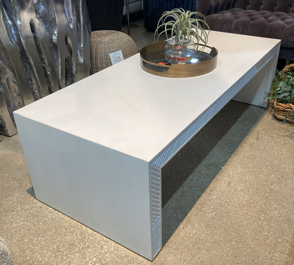 Rowe Occasional Passage Rectangular COFFEE/COCKTAIL TABLE Oyster 58w24d17h
