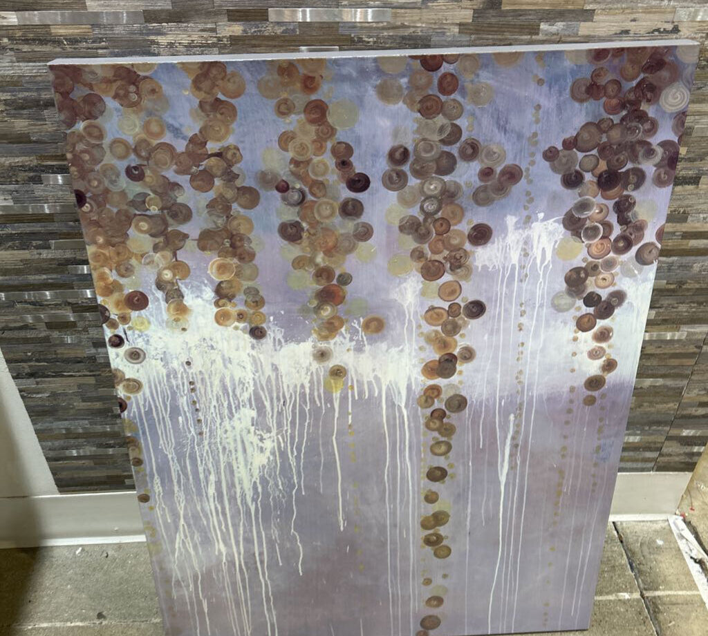 "Gold Swirls" By Lisa Kowalski ART WORK 30x40