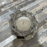 Star Bright Votive w/ Candle GIFT 3d2.5h