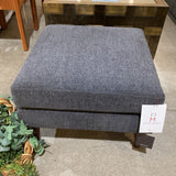 Nomad Plus OTTOMANS Charcoal 25wX25dX16.5h