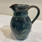 Barb Lund Signed Art Pottery Mini Pitcher ACCESSORIES 5.5Wx4Dx7H