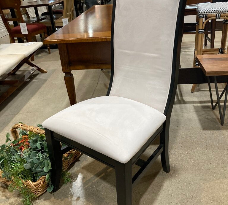 Markor Transitional Upholstered Curved Back DINING CHAIRS 22w19d42h