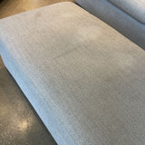 Crate & Barrel Lounge Classic w/ Ottoman SOFA 92w44d28h