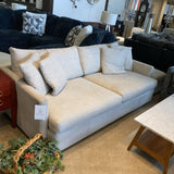 Crate & Barrel Lounge Classic w/ Ottoman SOFA 92w44d28h