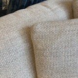 Crate & Barrel Lounge Classic w/ Ottoman SOFA 92w44d28h