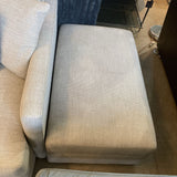 Crate & Barrel Lounge Classic w/ Ottoman SOFA 92w44d28h
